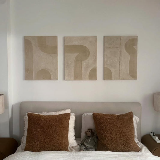 Textured Triptych
